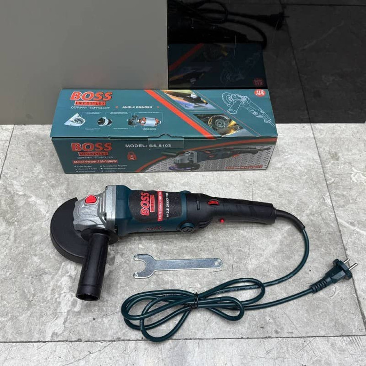 مینی فرز دسته بلند دیمر دار باس مدل BS-8103